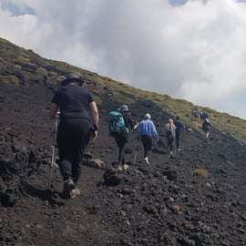 Trek sur l'Etna hors des sentiers battus : cratères Silvestri