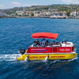 Riviera des Cyclopes en bateau depuis Ognina