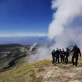 Etna: Wędrówka na szczyt 3400 m od strony północnej