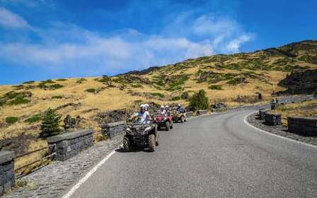 Desde Nicolosi Excursión al volcán Etna en quad