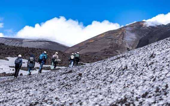 Berget Etna: Biljett tur och retur Funivia dell'Etna linbana