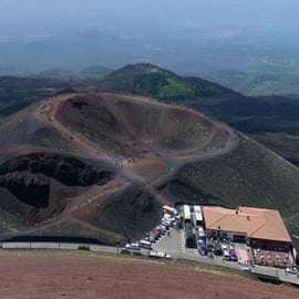 Mount Etna Tour with Hotel Pickup, Lava Cave and Street Food