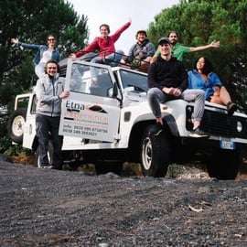 Depuis Catane : 4x4 Mt Etna Jeep Tour