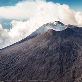 Fiumefreddo: Groepsvlucht per helikopter over de Etna