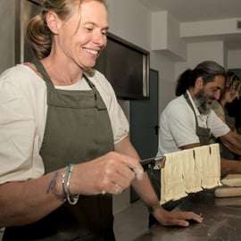 Sicilian Cooking Class in a Professional Kitchen on Mount Etna with an Organic Vegetable Garden