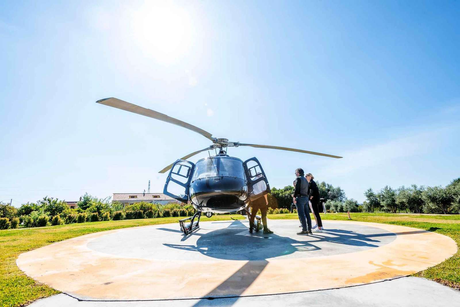Fiumefreddo: Groepsvlucht per helikopter over de Etna