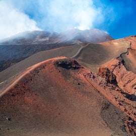 Mount Etna Tour with Hotel Pickup, Lava Cave and Street Food