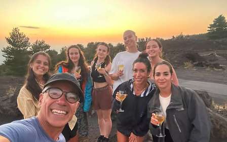 Catania: Excursión al atardecer en el Etna y Etna Doc Wine