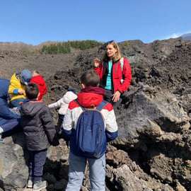 Berget Etna: Privat halvdagsguidad familjevänlig vandring