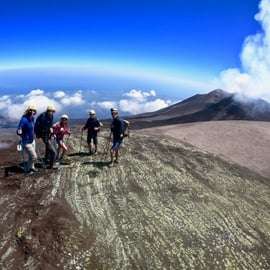 Etna: Centrale krater Wandeling met gids voor gevorderden
