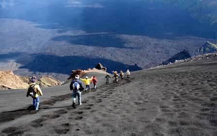Senderismo por el Etna a 3000 m con guía y vídeo con dron