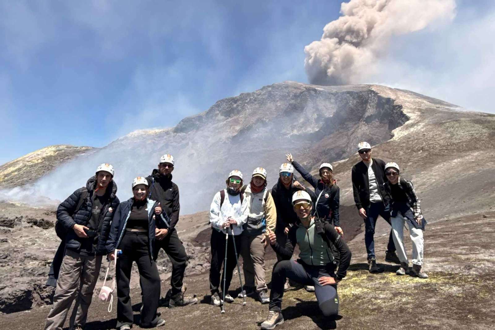 Kratery szczytowe Etny: trekking z odbiorem z Katanii