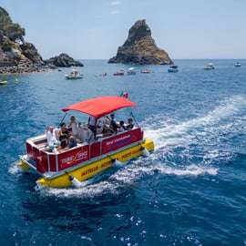 Riviera des Cyclopes en bateau depuis Ognina