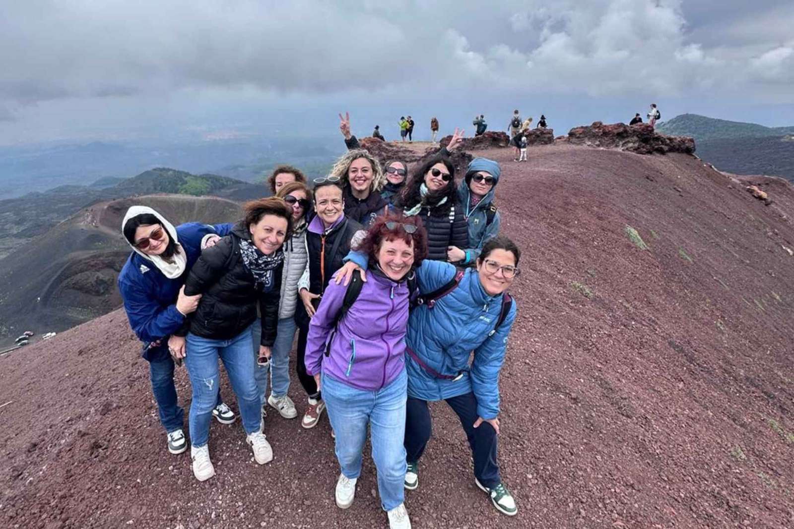 Mount Etna Tour with Hotel Pickup, Lava Cave and Street Food