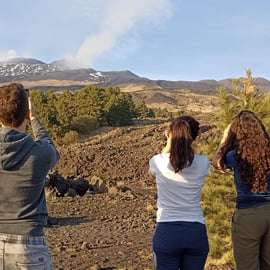 Ganztagestour zum Ätna und Wein ab Catania