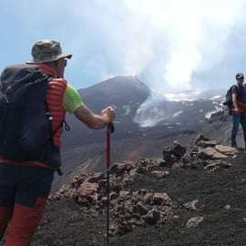 Cima dell'Etna 3000 m. con prelievo da Catania