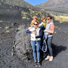 Etna Family Tour: excursión privada en el Etna para familias