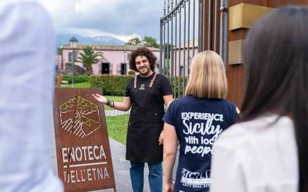 Ragalna: Cata de vinos del Etna con comida siciliana