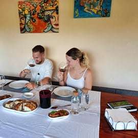 Private Etna Wine Tasting with Homemade Lunch and Pickup