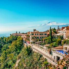 De Catania: Viagem de 1 dia ao Monte Etna e Taormina