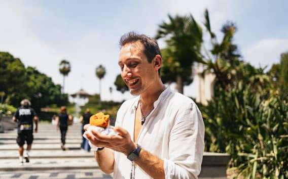 Catania: Guidad matupplevelse på gatan Rundvandring