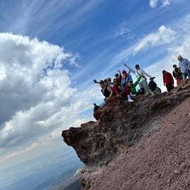 Z Catanie: Celodenní výlet na sopku Etna a do Taorminy
