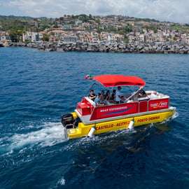 Riviera des Cyclopes en bateau depuis Ognina