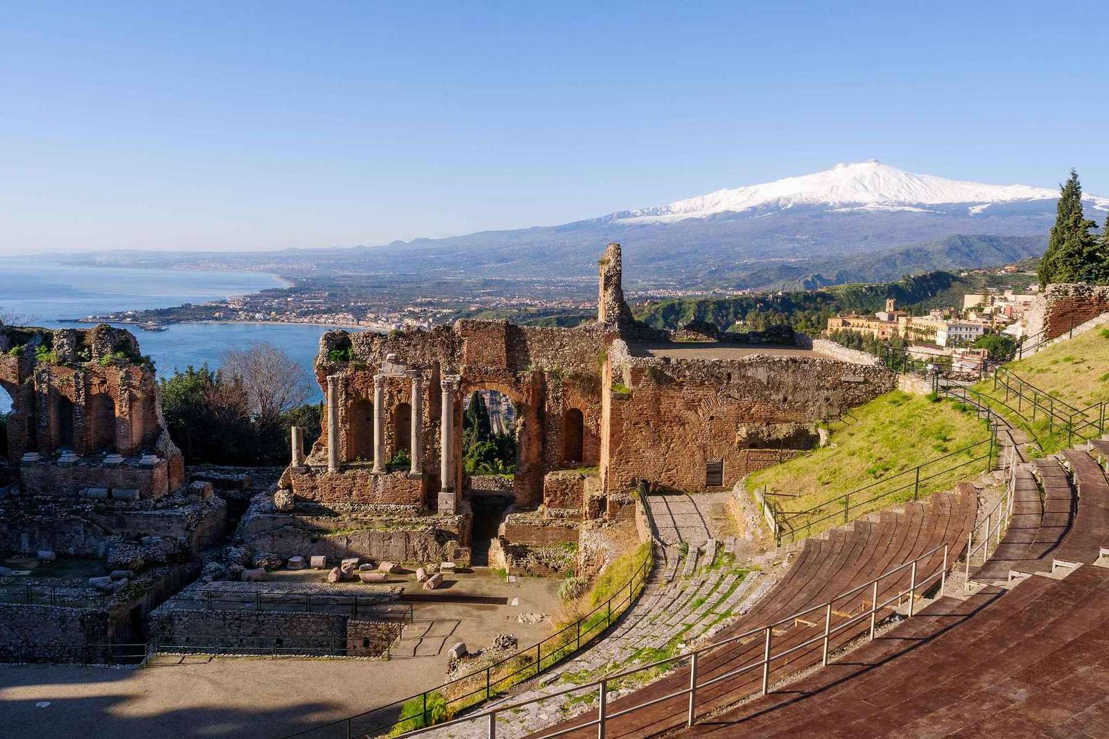 De Catania: Viagem de 1 dia ao Monte Etna e Taormina