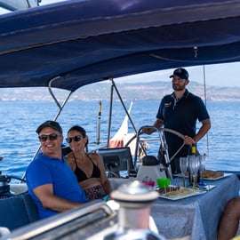Bootstour Zyklopenküste Catania mit Aperitif und Schnorcheln