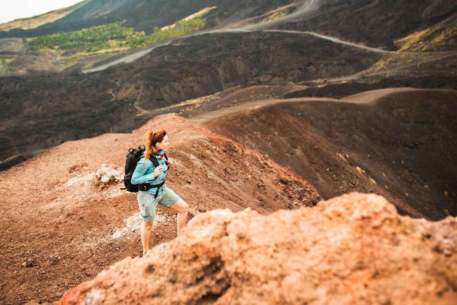 Trek sur l'Etna hors des sentiers battus : cratères Silvestri