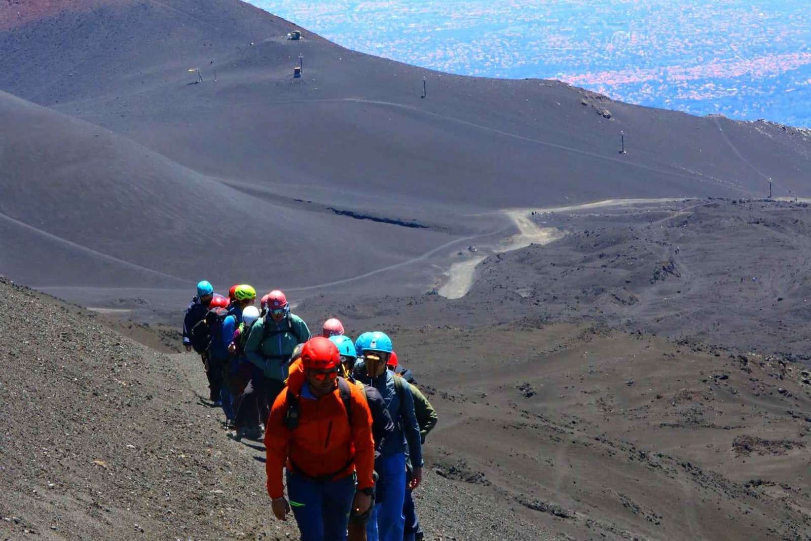 Trekking na vrchol Etny u Catanie s lanovkou a vulkanologem