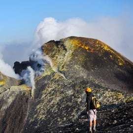 Randonnée aux cratères sommitaux de l'Etna, versant nord