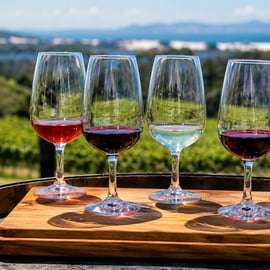 Excursion sur l'Etna avec dégustation de vins et déjeuner