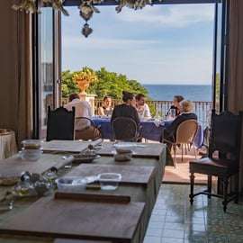 Catania: Clase de cocina en una villa histórica frente al mar