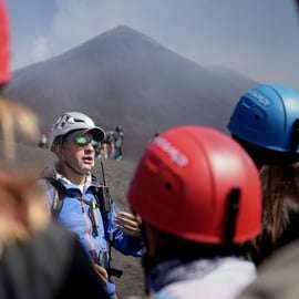 Randonnée au sommet de l'Etna avec téléphérique et guide