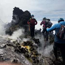 Kratery szczytowe Etny: trekking z odbiorem z Katanii