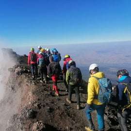 Mount Etna: Trekking Tour to Top Craters After a 4x4 Ride