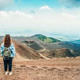 De Catania: Viagem de 1 dia ao Monte Etna e Taormina