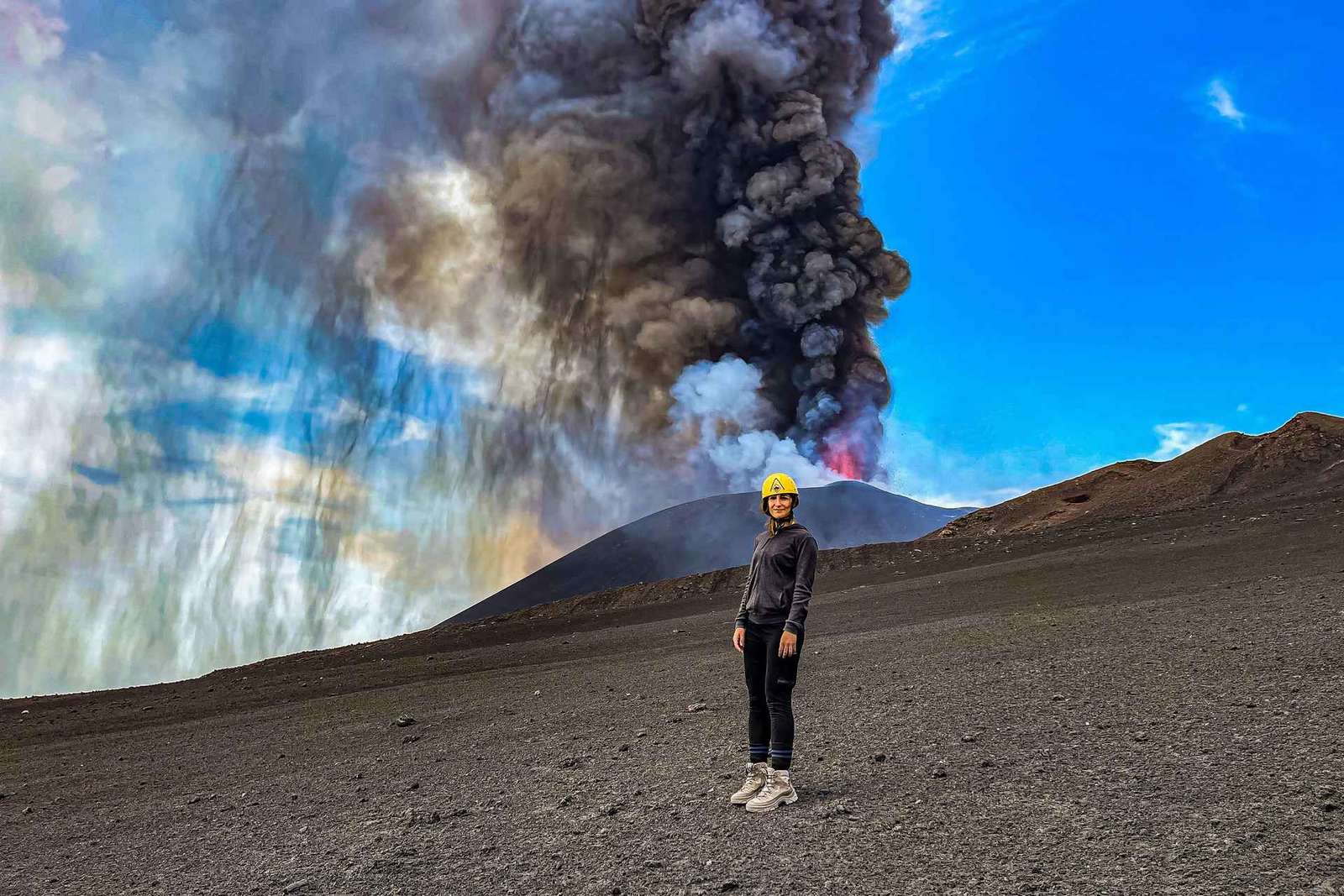 Etna: Centrale krater Wandeling met gids voor gevorderden