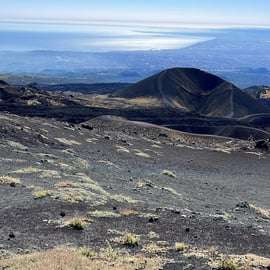 Catania: Morgontur till Etna med provsmakning och lavagrottor