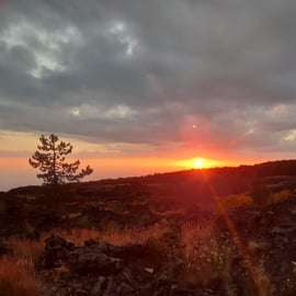 Etna: Wycieczka o zachodzie słońca na wulkanie