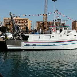 Catania: Pesca Turismo Giacomopadre en barco desde el puerto